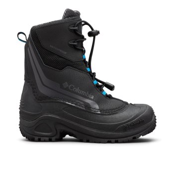 Columbia Bugaboot Plus IV Omni-Heat, Botas Negros Azules Para Niño | 695427-PTN